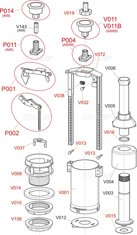 Alcaplast a2000