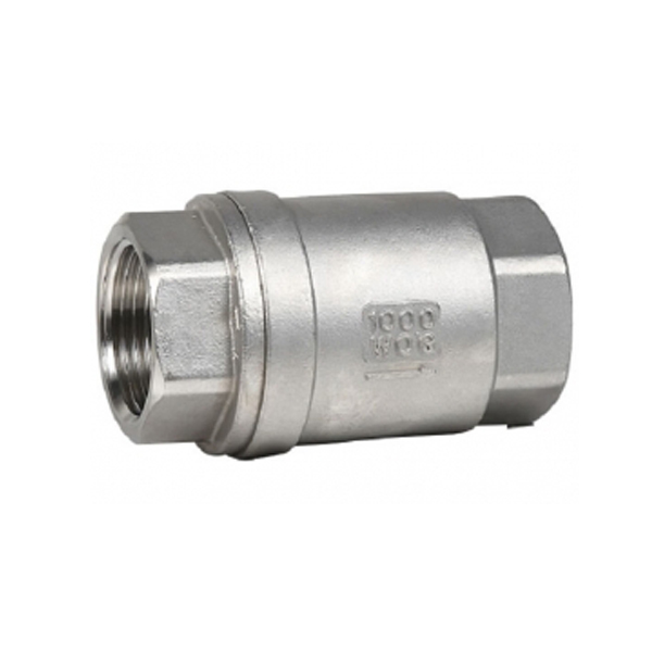 Клапан обратный нержавеющий aisi 304 муфтовый 1/2" (Метэко)